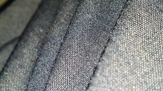 Polyester woven fabric samples
